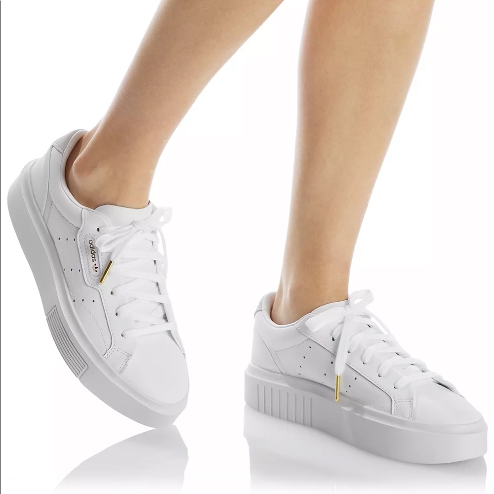 Adidas Women's Sleek Super Low-Top Platform Sneakers